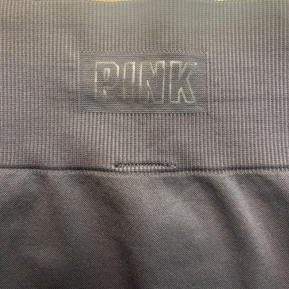 BUNDLE of Two Pink Victoria's Secret Olive and Gray Leggings Size ML